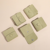 Microfiber Jewelry Flap Pouches ABAG-WH0038-44-6