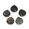 Natural Labradorite Pendants G-E526-05A-2