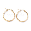 201 Stainless Steel Hoop Earrings EJEW-I245-04G-1