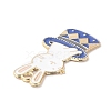 Alloy Enamel Pendants ENAM-E006-01LG-01-3