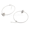 Non-Tarnish 304 Stainless Steel Dangle Earrings for Women EJEW-G397-04P-2