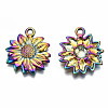 Rainbow Color Alloy Pendants PALLOY-S180-029-RS-2