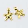 Tibetan Style Alloy Starfish/Sea Stars Charms K08UY012-1