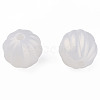 Spray Painted Acrylic Beads MACR-T037-01G-4
