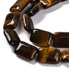 Natural Tiger Eye Beads Strands G-T047-B22-01-4