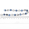 Handmade Glass & Porcelain & Glass Pearl & Non-Magnetic Hematite Beads Chains for Necklaces Bracelets Making AJEW-MSMC005-09-4