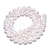 Natural Cultured Freshwater Pearl Beads Strands PEAR-N013-08E-4