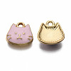 Alloy Enamel Charms ENAM-T011-95D-NR-3