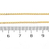 1.5MM Brass Cable Chain Necklace Making NJEW-D302-75G-3