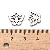 316 Surgical Stainless Steel Charms STAS-H190-01P-3