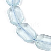 Synthetic Blue Quartz Beads Strands G-B125-P10-01-3