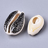 Natural Cowrie Shell Beads SSHEL-N034-36A-2