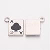 Alloy Enamel Pendants EAP031Y-6