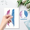 8 Sheets 8 Styles PVC Waterproof Wall Stickers DIY-WH0345-074-3
