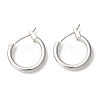 Brass Hoop Earrings KK-ZX025-53S-4