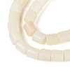 Natural White African Opal Beads Strands G-T141-85A-01-3