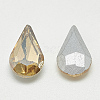 Pointed Back Glass Rhinestone Cabochons RGLA-T082-6x10mm-06-2