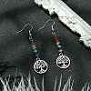 Alloy Tree of Life Dangle Earrings EJEW-JE05462-05-3