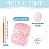2 Bundles Polyester Yarn DIY-MB0003-07A-3
