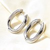 201 Stainless Steel Hoop Earrings EJEW-Q026-12P-A-4