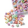 Craft Style Acrylic Beads Sets MACR-FS0001-68-3