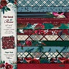 24 Sheets 12 Styles Valentine's Day Scrapbook Paper Pads VALE-PW0001-141-2