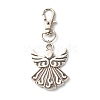 Angel & Fairy Tibetan Style Alloy Keychain HJEW-JM00560-04-1