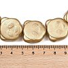 Czech Pressed Glass Beads GLAA-I061-34-4