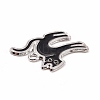 Alloy Enamel Pendants ENAM-M055-14P-3