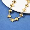 304 Stainless Steel Link Chain Bracelets for Women BJEW-U021-08G-04-2