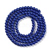 Synthetic Turquoise Beads Strands G-U004-02A-3