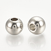 304 Stainless Steel Spacer Beads X-STAS-T021-8-2