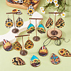 DIY Teardrop Earring Making Kit DIY-TA0004-64-8