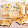 10Pcs BOPP and Aluminized PET and PE Resealable Coffee Zipper Bags with Valve ABAG-TA0001-93D-5