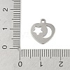 Non-Tarnish 201 Stainless Steel Charms STAS-C108-24P-3