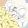 50Pcs Iron Keychain Ring IFIN-FS0001-56-3