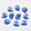 Faceted Glass Rhinestone Pendants RGLA-F053-B-206-1