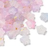 Gradient Color Transparent Acrylic Beads X1-OACR-M023-04G-1