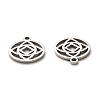 316 Surgical Stainless Steel Charms STAS-H190-03P-02-2