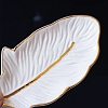 Leaf Porcelain Jewelry Plates PW-WGD70B9-01-4