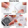 Globleland 4Pcs 4 Styles Custom Vintage Theme PVC Plastic Clear Stamps DIY-GL0004-87E-7