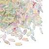 Painted Glass Beads GLAA-C037-01K-1