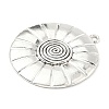Tibetan Style Alloy Big Pendants TIBEP-F077-01C-2