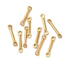 Ion Plating(IP) 304 Stainless Steel Connector Charms STAS-Q323-06A-G-1