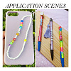 100Pcs 5 Styles Transparent Acrylic Beads TACR-TA0001-54A-9