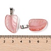 Cherry Quartz Glass Pendants G-B127-01P-07-3