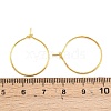 Brass Wine Glass Charm Rings X-EC067-1G-3