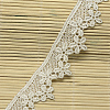 Lace Trim Nylon Ribbon for Jewelry Making ORIB-F001-22-1