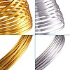 Flat & Round Aluminum Craft Wire AW-TA0001-02-4