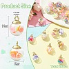 27Pcs 9 Styles Glass Pendants FIND-YW0008-07-2